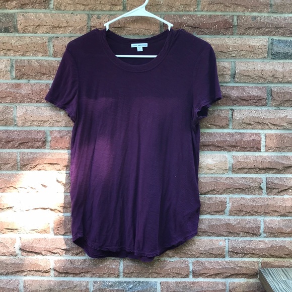 James Perse Tops - Maroon James Perse t shirt James Perse Tops - Maroon James Perse t shirt